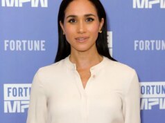 Meghan foi palestrante convidada em um jantar de fim de semana exclusivo para mulheres na Austrália, onde os ingressos foram vendidos por grandes somas de dinheiro.