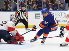 Anders Lee deu a vitória aos Islanders para continuar o recente rasgo