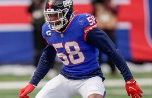 Os Giants dispensaram Bobby Okereke para liberar US$ 9 milhões em espaço no teto salarial