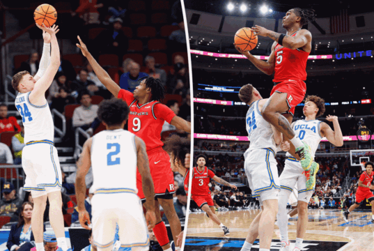 O basquete da UCLA derrotou Rutgers por 72-59 no Big Ten Tournament
