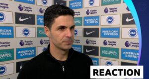 Entrevista pós-jogo da Premier League: Mikel Arteta sobre a vitória do Arsenal por 1 a 0 sobre o Brighton & Hove Albion