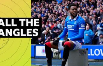 Charmetti marcou um chute impressionante no derby da Old Firm.