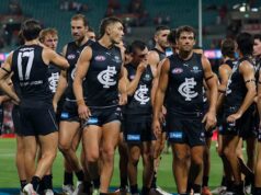 Sam Docherty estava certo em Carlton. Enquanto o ex-Azul abria a porta do camarim com um forte golpe