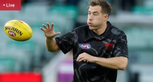 Essendon vs Hawthorn AFL AO VIVO: O homem do momento Merrett demite Dons mais cedo, Hawks assume a liderança estreita no confronto MCG