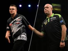 Uma noite da Premier League rapidamente esquecida: Michael van Gerwen e Gian van Veen eliminados imediatamente