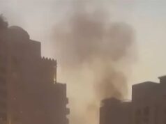 Um hotel de luxo e dois aeroportos foram bombardeados por mísseis iranianos nos Emirados Árabes Unidos