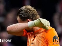 Questionário semanal da BBC Sport: Qual goleiro foi substituído após 17 minutos?