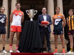 Tanto a rodada de abertura quanto a principal vieram para ficar, anunciou o chefe da AFL, Andrew Dillon