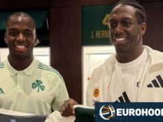 Panathinaikos: Tete e Nan trocam camisas (fotos e vídeo)