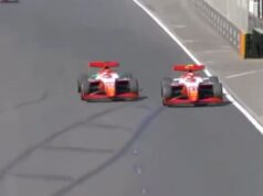 Companheiros de equipe se enfrentam em corrida de apoio à F1