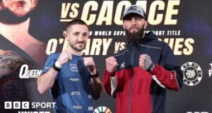 Dickens vs Cacace: Os lutadores falam pelo ringue de Dublin na luta pelo título WBA.