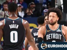 O Detroit Pistons conquistou esse feito pela primeira vez desde 2008.