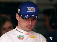 Verstappen com a mão no cabelo após a qualificação: ‘Não sei o que podemos fazer no momento’