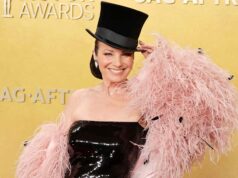 Fran Drescher surpreendeu com uma cartola e penas no 2026 Actors Awards, e com certeza acertou em cheio