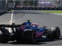 Franco Colapinto durante o último treino livre do GP da Austrália