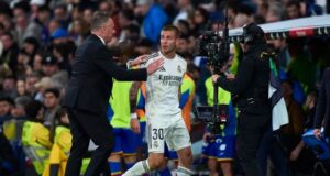 Escândalo no Bernabéu: Foi revelado o que Mastantono disse ao árbitro antes de receber o cartão vermelho do Real Madrid.