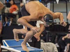Remi Fabiani é o herói do revezamento enquanto ASU vence 400 medley