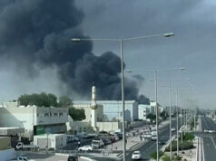Fumaça paira sobre Doha, capital do Catar, depois que um míssil iraniano foi abatido | Infraestrutura