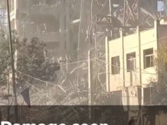 Destruição vista após ataque ao edifício da Assembleia de Peritos do Irã | Conflito