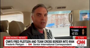 Equipe da CNN entra no Irã e segue para Teerã para cobrir a guerra com os EUA