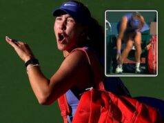 ‘Fodam-se todos!’: Estrela do tênis russa furiosa entra em confronto com a multidão após dolorosa eliminação