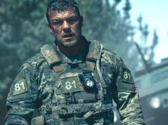 ‘War Machine’ Alan Ritchon e o diretor Patrick Hughes em ‘Like a Horror Film’ (entrevista)