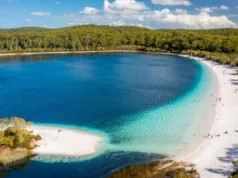Antigo mistério em K’gara: os maiores lagos de ilhas de areia do mundo secaram durante a era das chuvas