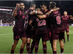 A vitória histórica do “Granate”: Lanús derrotou o Newell por 5 a 0 e levou-o ao rebaixamento