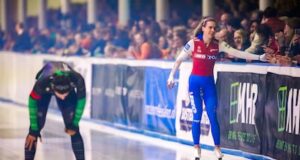 Joy Beune riu, enquanto Jenning de Boo engasgou: ‘Droga, vou continuar correndo.’