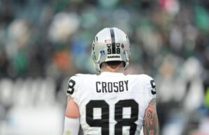 Ravens desiste da negociação de Maxx Crosby depois de concordar em enviar duas escolhas de primeira rodada para Raiders