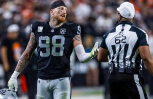 Probabilidades da próxima equipe de Maxx Crosby: Bears são favorecidos, mas pass rusher pode preferir Patriots