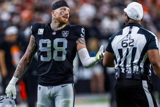 Probabilidades da próxima equipe de Maxx Crosby: Bears são favorecidos, mas pass rusher pode preferir Patriots