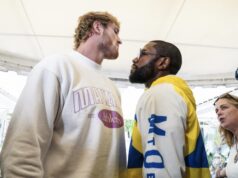 Floyd Mayweather se inscreveu para outro show em junho.