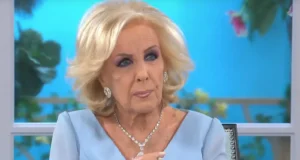 Uma famosa revelou o diagnóstico do filho na série Mirtha Legrand SHOW El Intransigente.