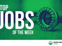 As cinco principais funções desta semana em empregos no automobilismo