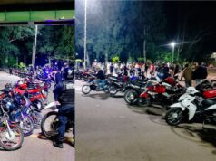 Operação policial: mais de 70 multas, 51 motocicletas apreendidas, 4 pessoas presas e drogas apreendidas