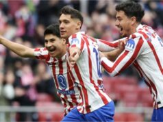 Belo gol de outro planeta: Nahuel Molina recuperou a bola, encarou e chutou para escanteio a mais de 20 metros