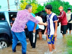O município de La Banda ajudou os moradores de Bandio afetados pela tempestade e os evacuou