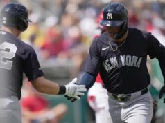 George Lombard Jr. dos Yankees teve um ótimo dia contra o ás do Red Sox Garrett Crochet