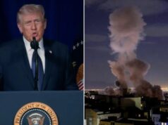 Trump alertou o regime iraniano para se render ou enfrentaria “morte certa” – e acrescentou que “provavelmente” mais americanos seriam perdidos