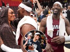 A namorada de Bam Adebayo, A’ja Wilson, fez uma piada sobre o teste de drogas após o jogo de 83 pontos