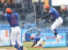 A celebração elétrica do lançamento do Mets de Jefry Yan não é novidade