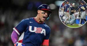 Aaron Judge ajudou a seleção dos EUA a derrotar o Brasil na partida de abertura do WBC