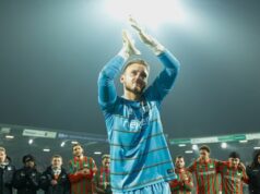 Jasper Cillessen defende gol do NEC na semifinal contra o PSV
