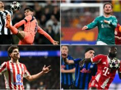 Jogos de quarta-feira da Liga dos Campeões