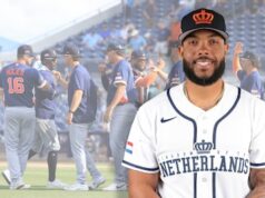 Para ‘Homerun Hendrik’, principal partido do jogador de beisebol da Holanda e da Venezuela: ‘Não misture política e esporte’