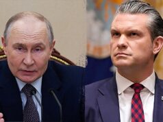 Pete Hegseth diz que a Rússia não deveria estar envolvida em guerras no Médio Oriente.