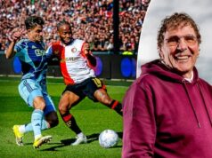 O Feyenoord jogou com um extremo esquerdo que parecia retirado da competição veterana.