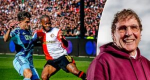 O Feyenoord jogou com um extremo esquerdo que parecia retirado da competição veterana.