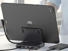 O novo hardware da Satechi porta portas USB, áudio e vídeo para o iPad. adiciona